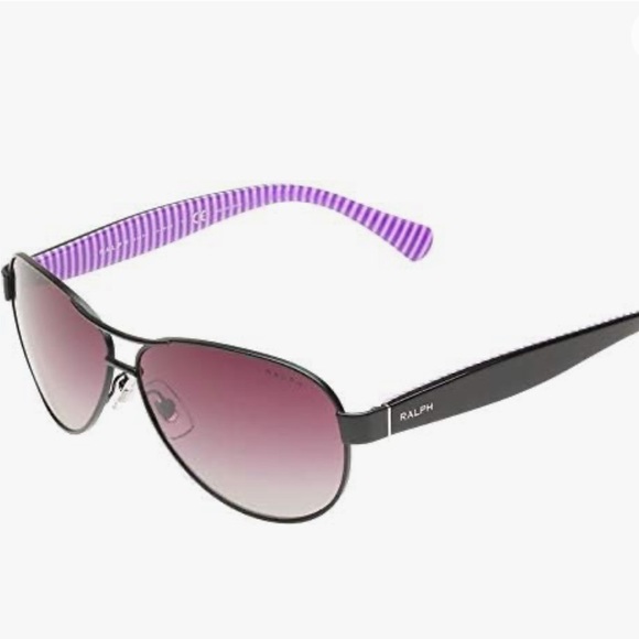 Ralph Lauren Accessories - Sold Out! Ralph Lauren Black Aviator Sunglasses